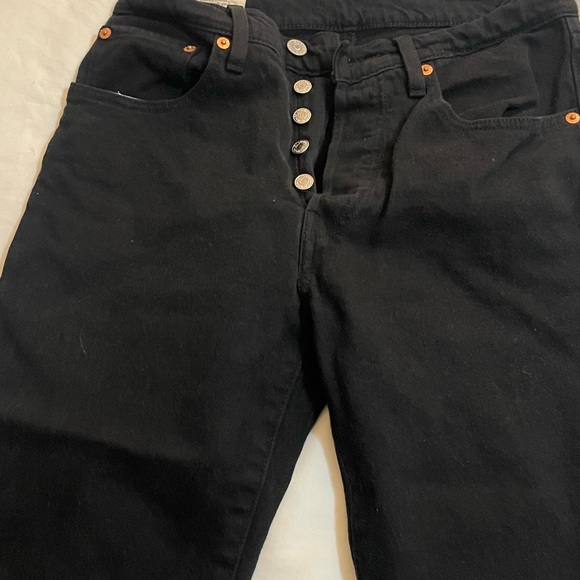 Levi's Black Denim Jeans - Picture 2 of 5